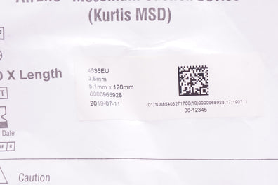 CareFusion 4535EU Airlife Meconium Suction Device Kurtis MSD 3.5,5.1 x 120mm (x)